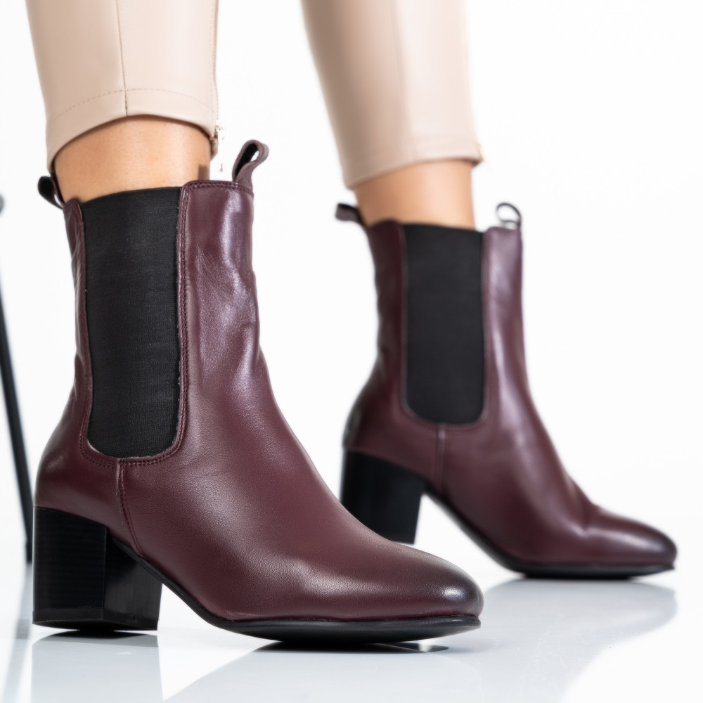 GHETE FEMEI PIELE NATURALA VISINII 8S77585