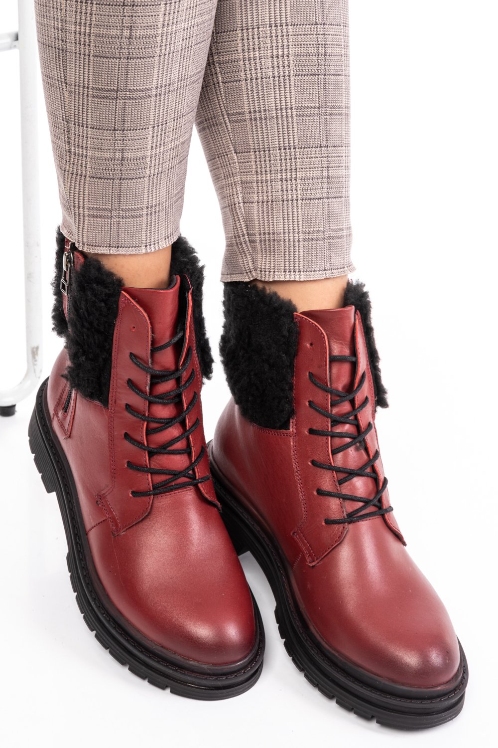 GHETE BORDO PIELE NATURALA 8S77516