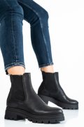 GHETE NEGRE PIELE NATURALA 8S77702