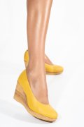 PANTOFI GALBENI PIELE NATURALA 1PC70