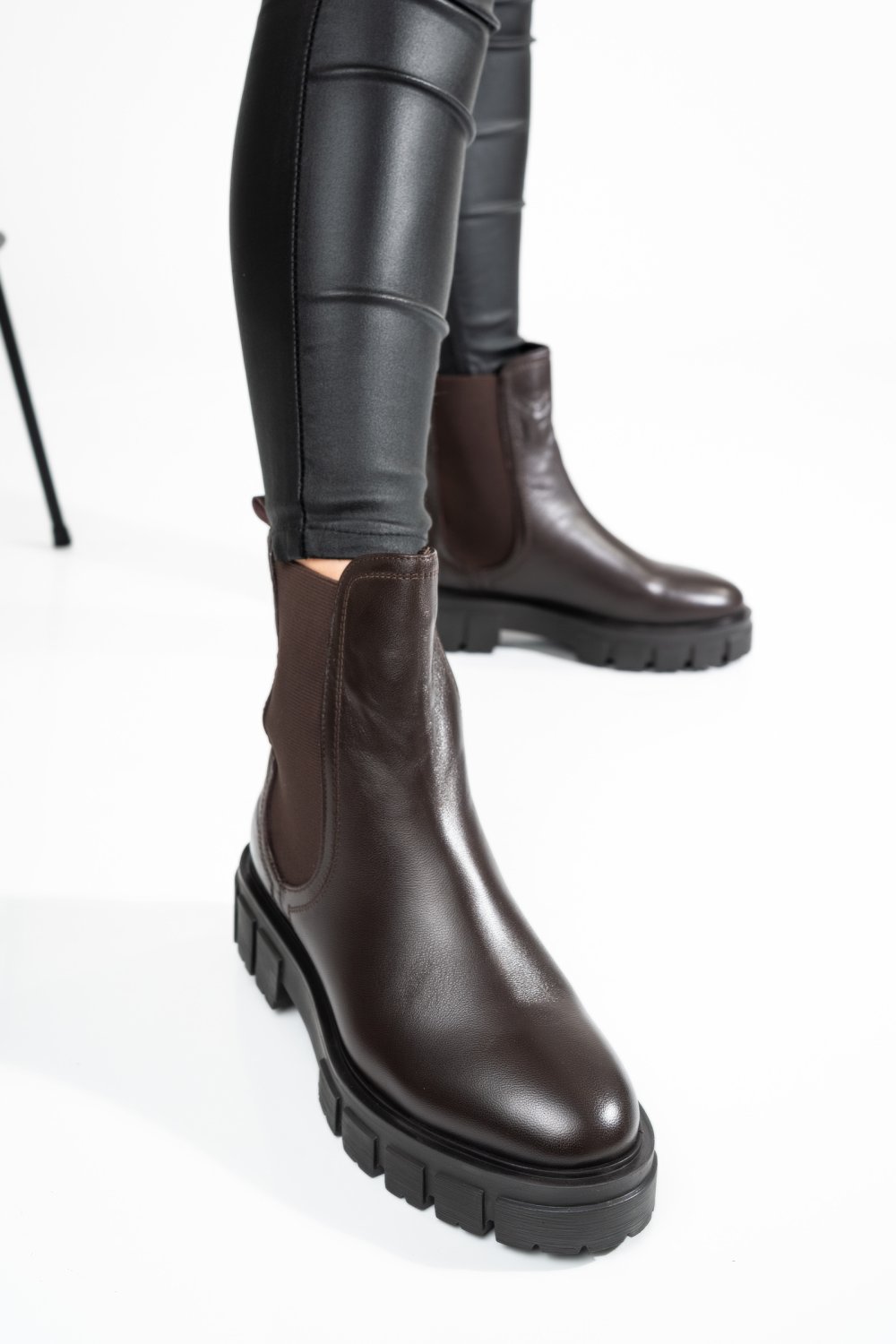 GHETE DAMA PIELE NATURALA MARO 8S77568