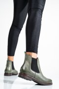 GHETE OLIVE PIELE NATURALA BS77ELIN