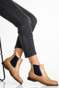 GHETE LIGHT BROWN PIELE NATURALA BS77ELIN