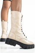 GHETE BEJ PIELE NATURALA 8S77628