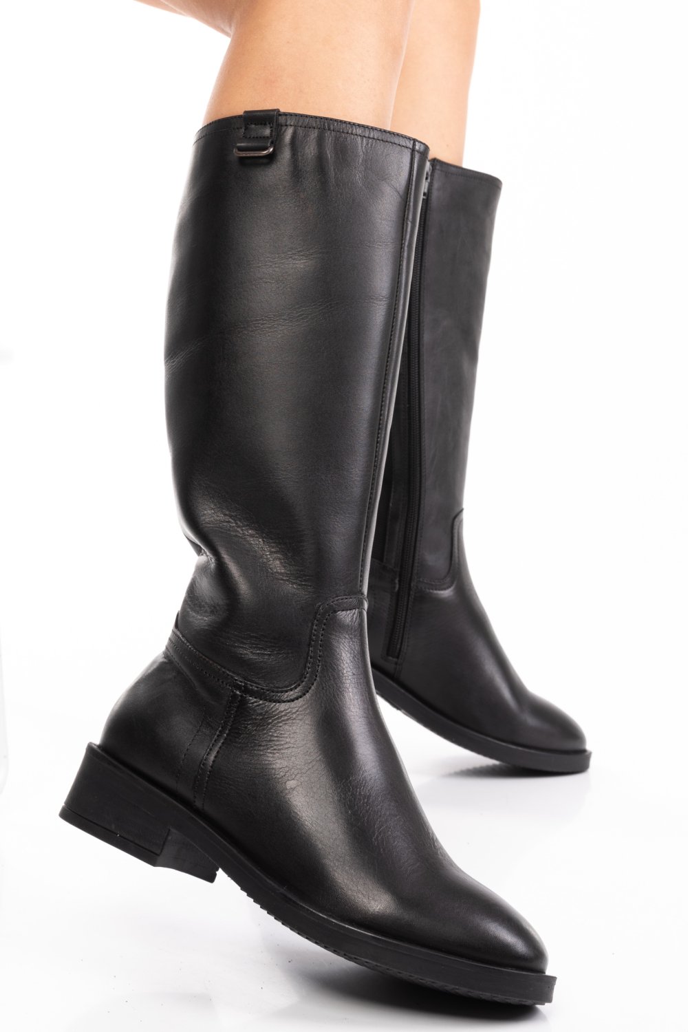CIZME DAMA PIELE NATURALA NEGRE 7S77717