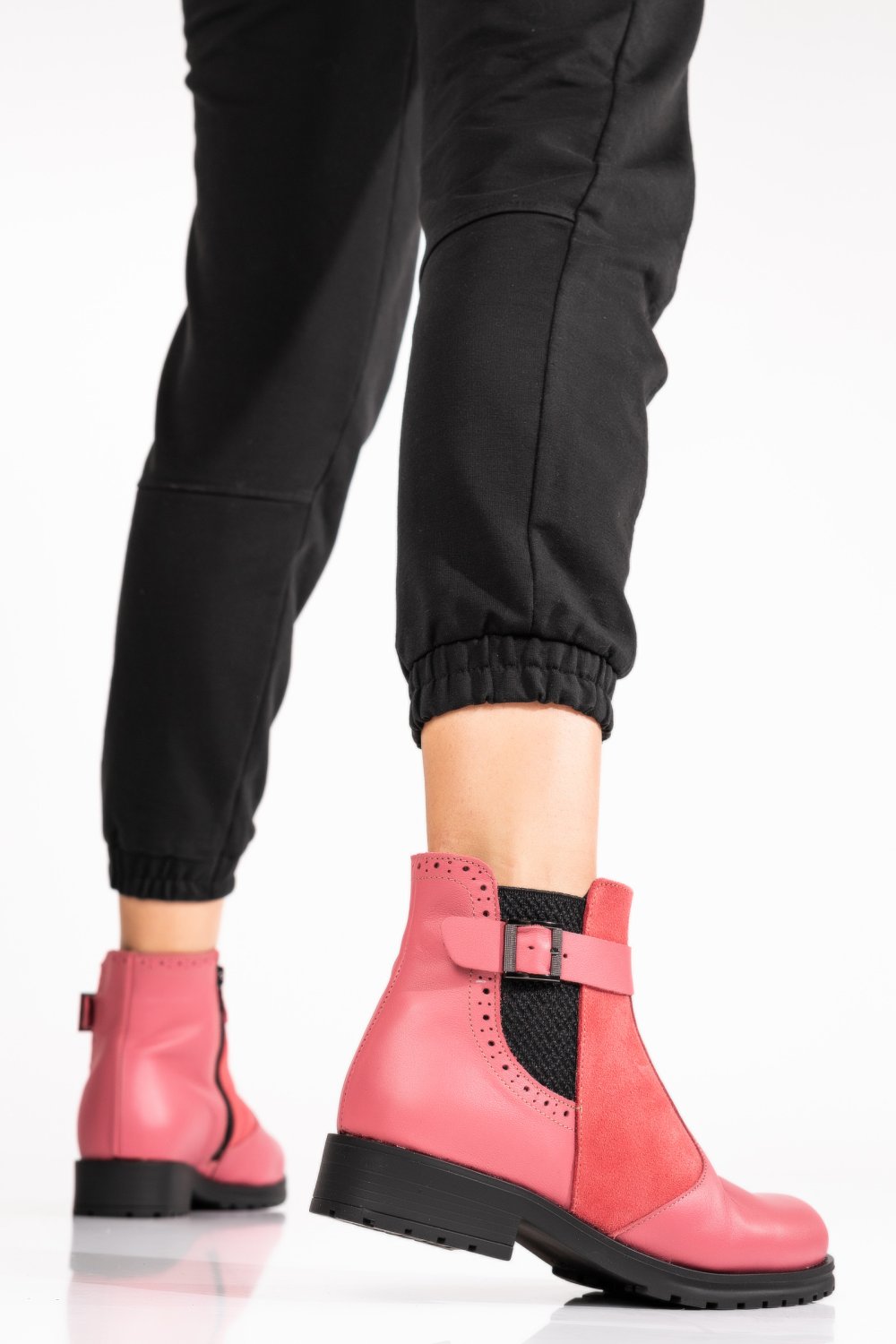 GHETE ALL PINK PIELE NATURALA 0PC82