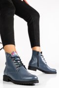 GHETE DAMA PIELE NATURALA BLEUMARIN 0PC10