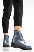 GHETE DAMA PIELE NATURALA BLEUMARIN 0PC10
