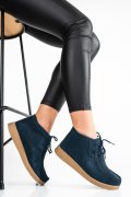 GHETE NAVY PIELE NATURALA INTOARSA 9SP604-2