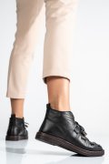 GHETE NEGRU MARO PIELE NATURALA 9SP04