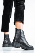GHETE NEGRE PIELE NATURALA OS77YO001