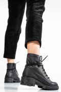 GHETE NEGRE PIELE NATURALA OS77YO014