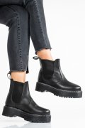 GHETE DAMA PIELE NATURALA NEGRE 6S77735-H