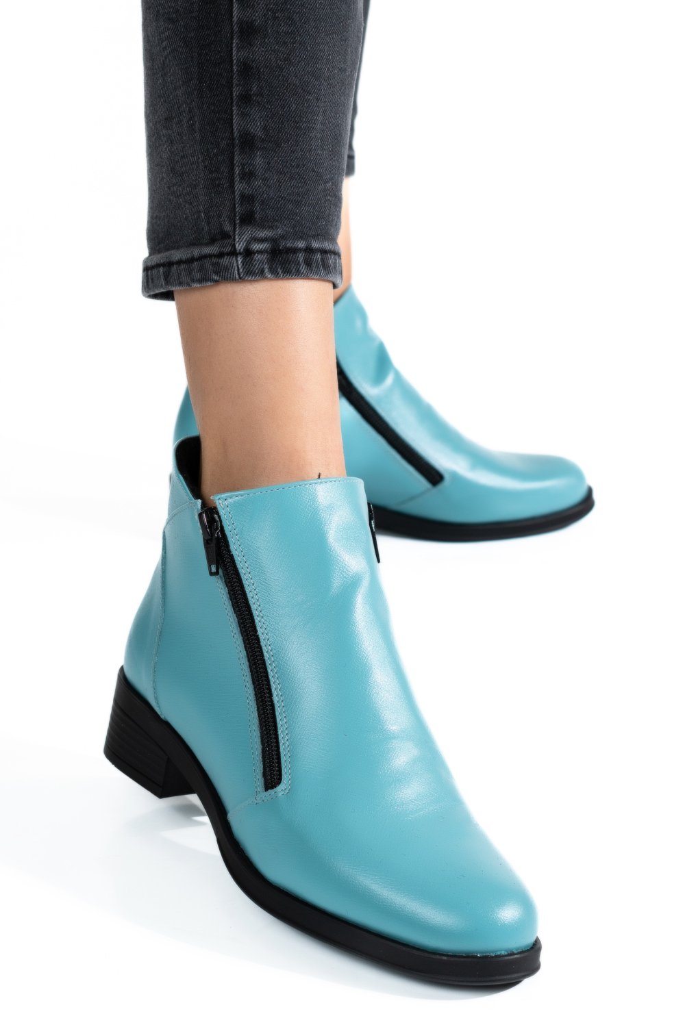 GHETE TURCOAZ PIELE NATURALA 0PC1