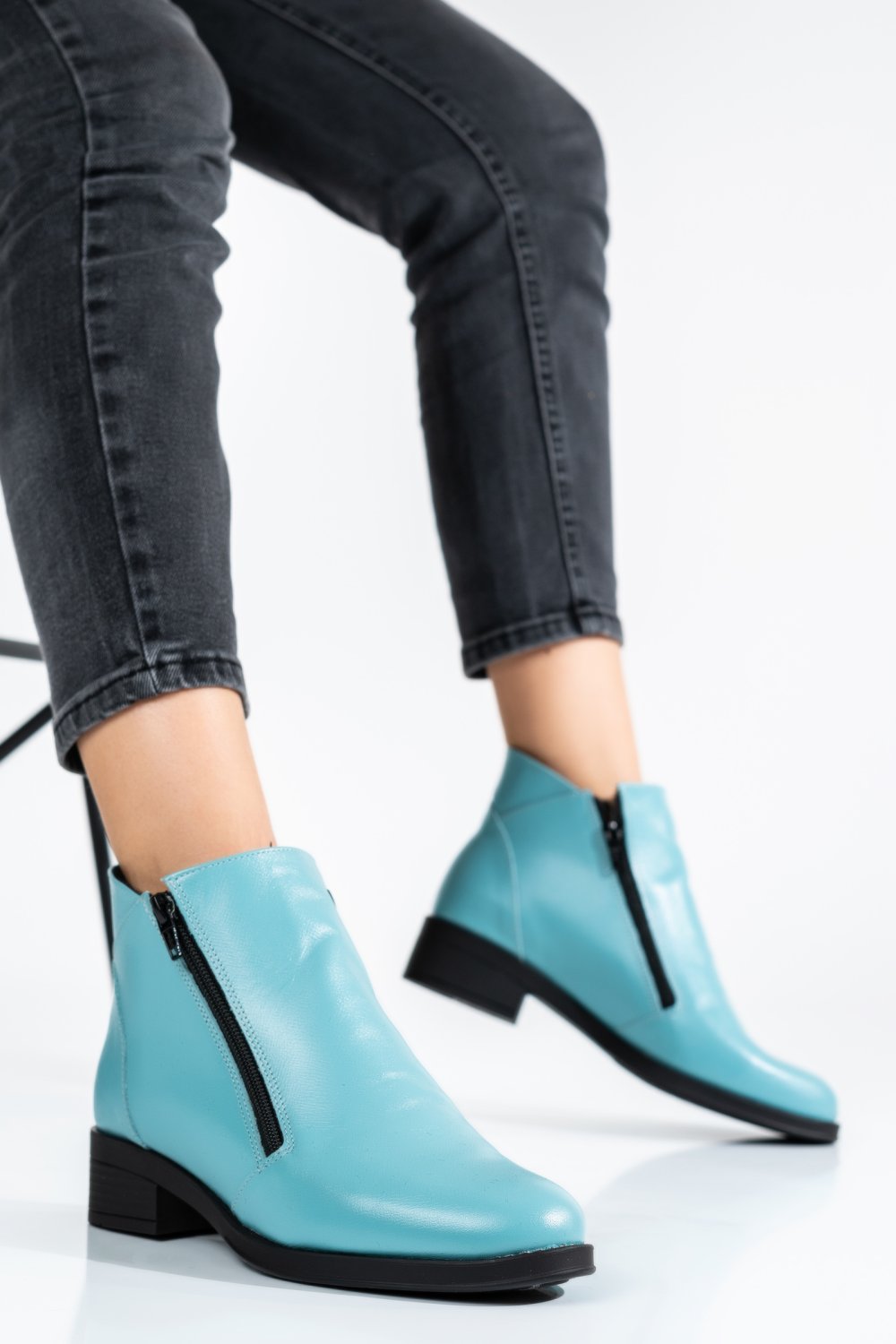 GHETE TURCOAZ PIELE NATURALA 0PC1