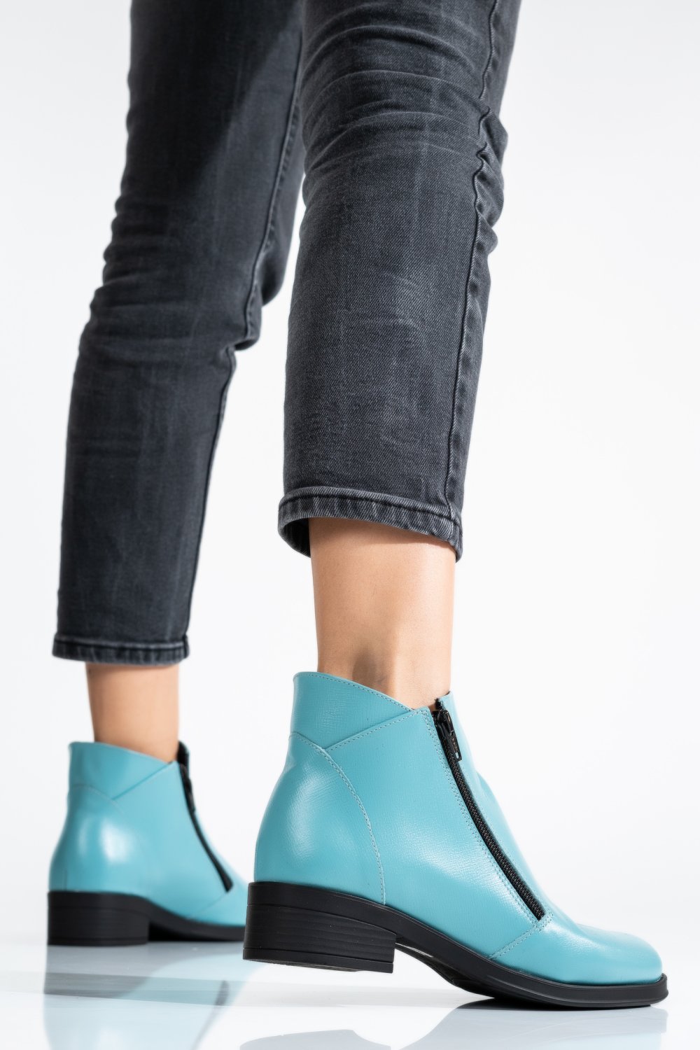 GHETE TURCOAZ PIELE NATURALA 0PC1