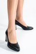 Pantofi negri snk piele naturala 3pc015