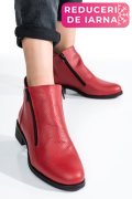 GHETE DAMA PIELE NATURALA RED 0PC1