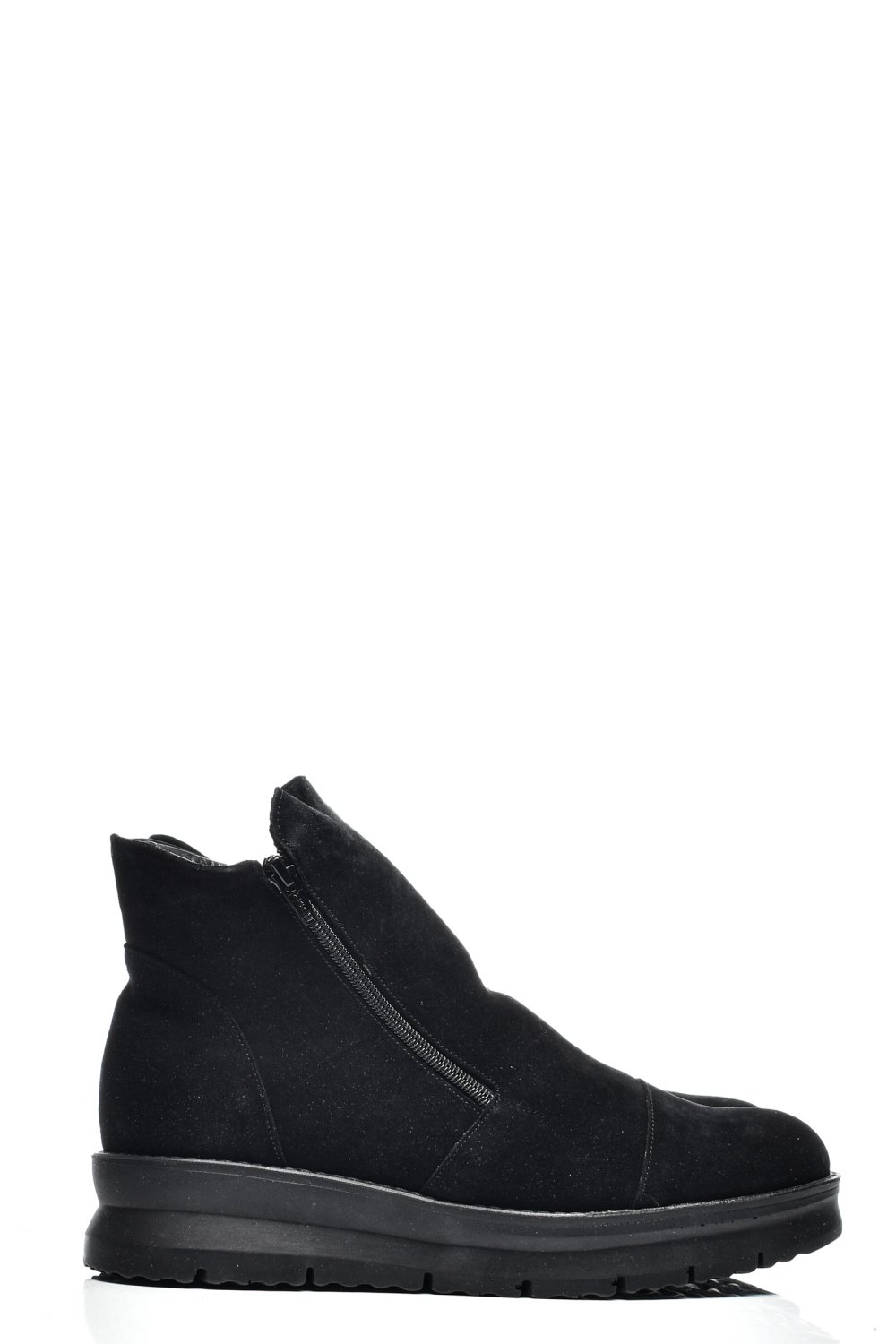 GHETE NEGRE PIELE NATURALA INTOARSA 0PC4