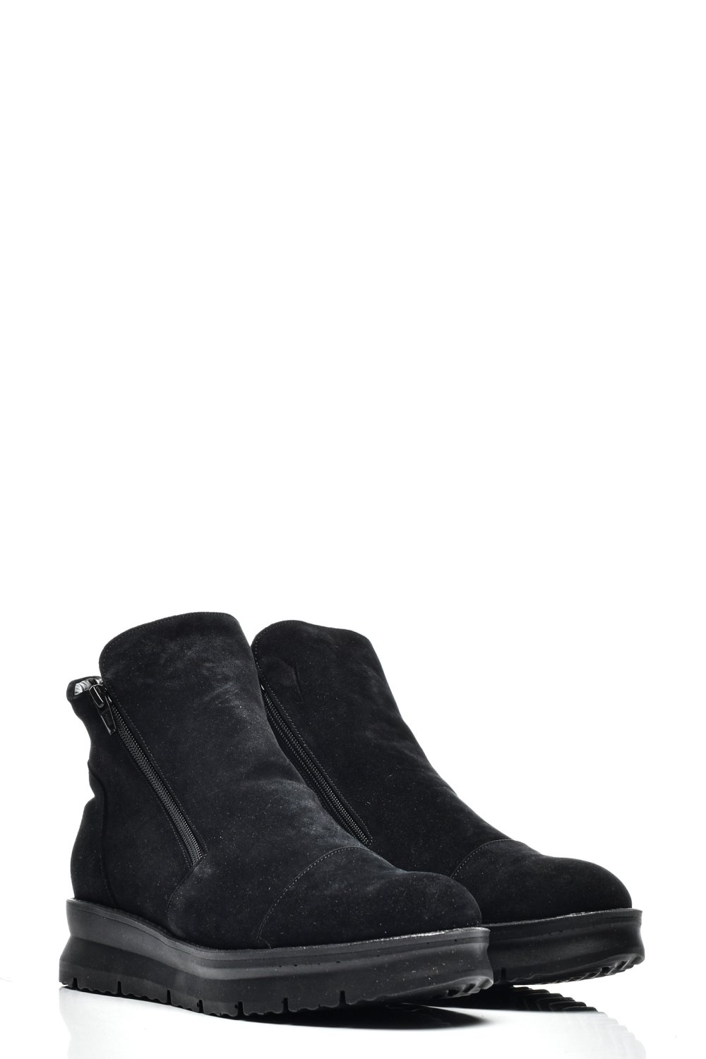 GHETE NEGRE PIELE NATURALA INTOARSA 0PC4