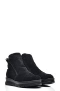 GHETE NEGRE PIELE NATURALA INTOARSA 0PC4