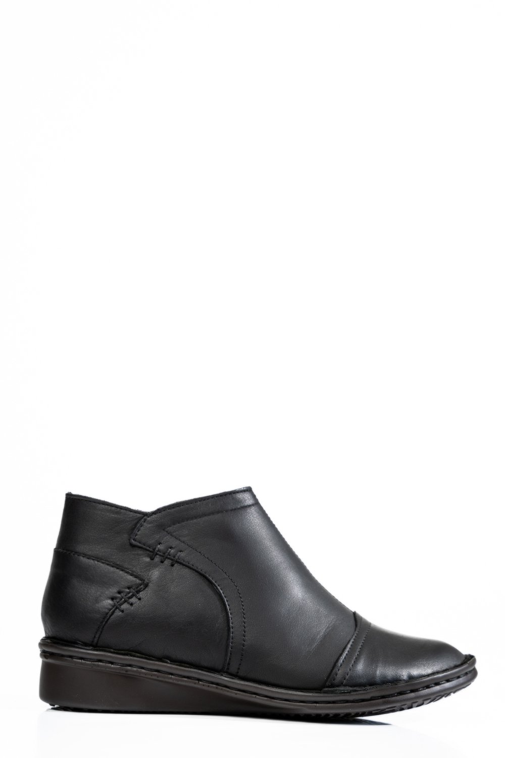 GHETE NEGRE PIELE NATURALA ASPKA1471
