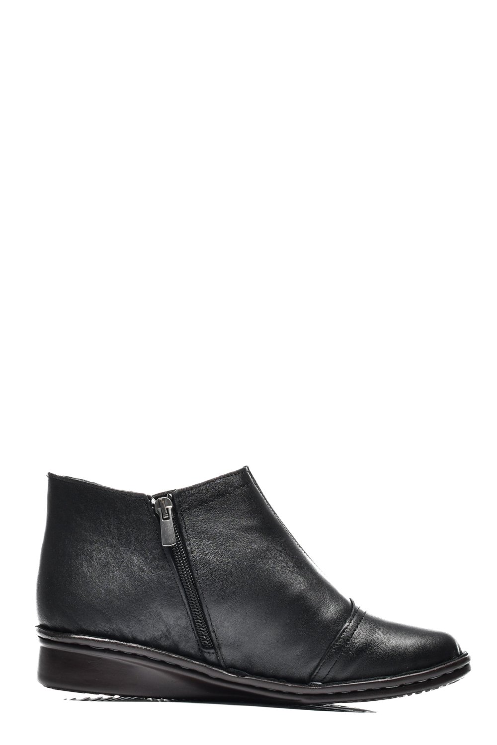 GHETE NEGRE PIELE NATURALA ASPKA1471