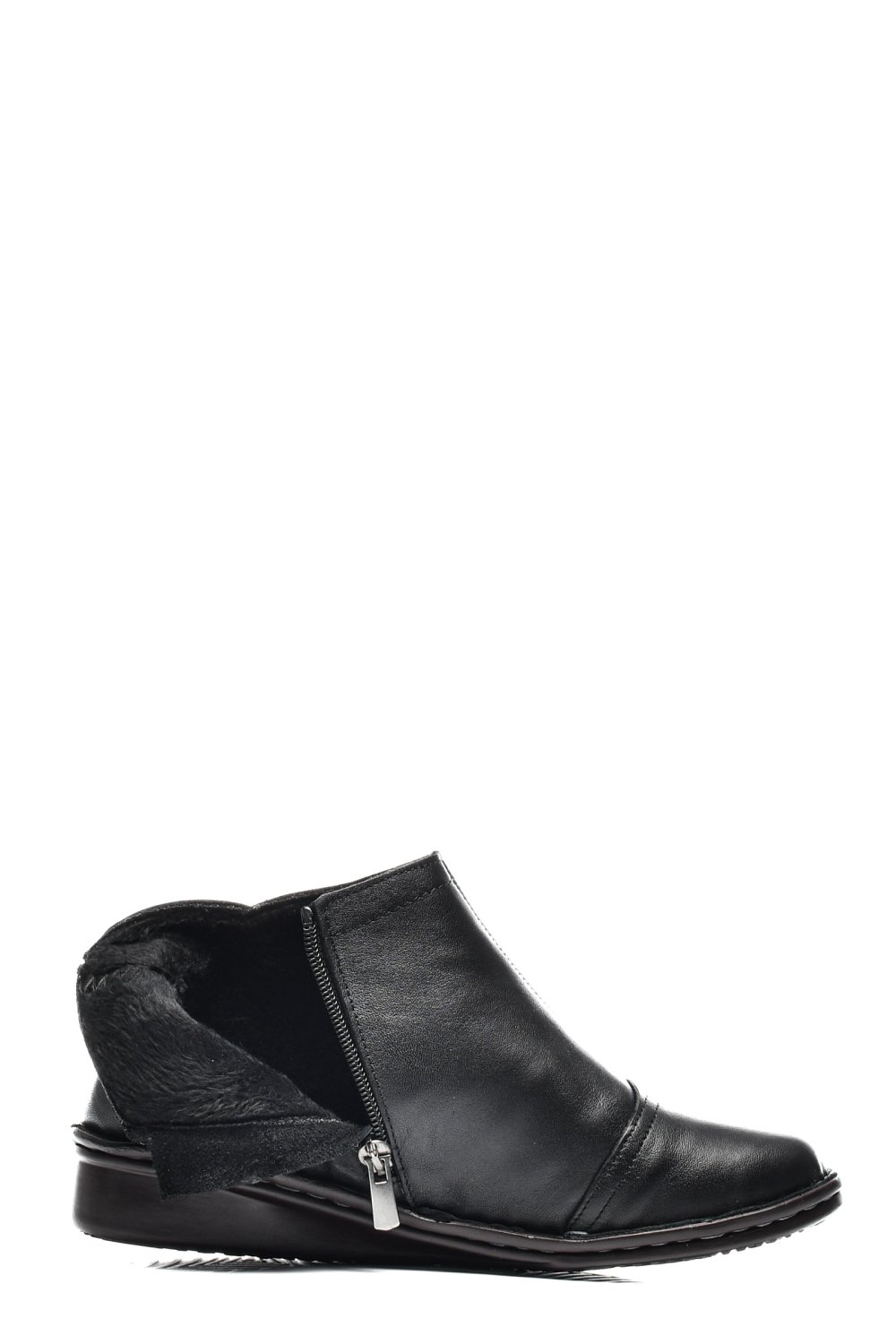 GHETE NEGRE PIELE NATURALA ASPKA1471