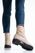 GHETE DAMA PIELE NATURALA TAUPE 1S7770