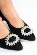 PANTOFI NEGRI PIELE NATURALA INTOARSA 1S77722-B