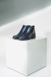 Ghete bleumarin piele naturala 0pc1