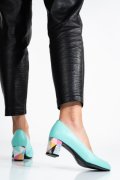 PANTOFI TURCOAZ PIELE NATURALA 1PC507
