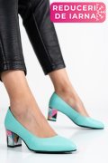 PANTOFI TURCOAZ PIELE NATURALA 1PC507