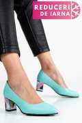 PANTOFI TURCOAZ PIELE NATURALA 1PC507