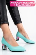 PANTOFI TURCOAZ PIELE NATURALA 1PC507