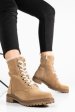 Ghte dama imblanite piele naturala intoarsa bej ws77h68h01