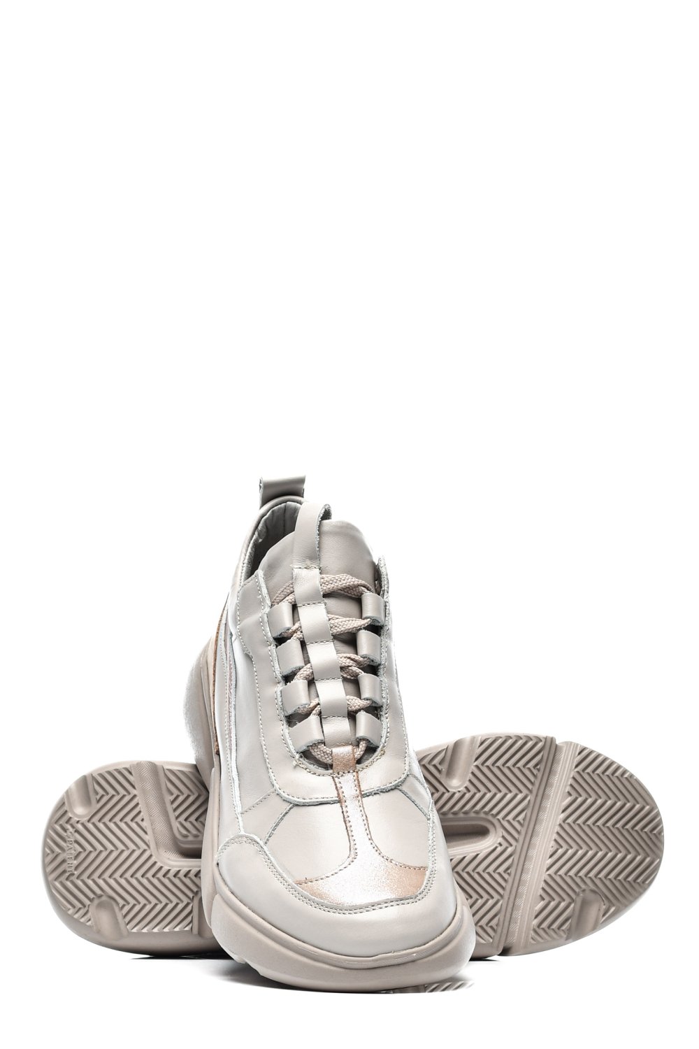 PANTOFI SPORT CREM PIELE NATURALA 2S7711615-A