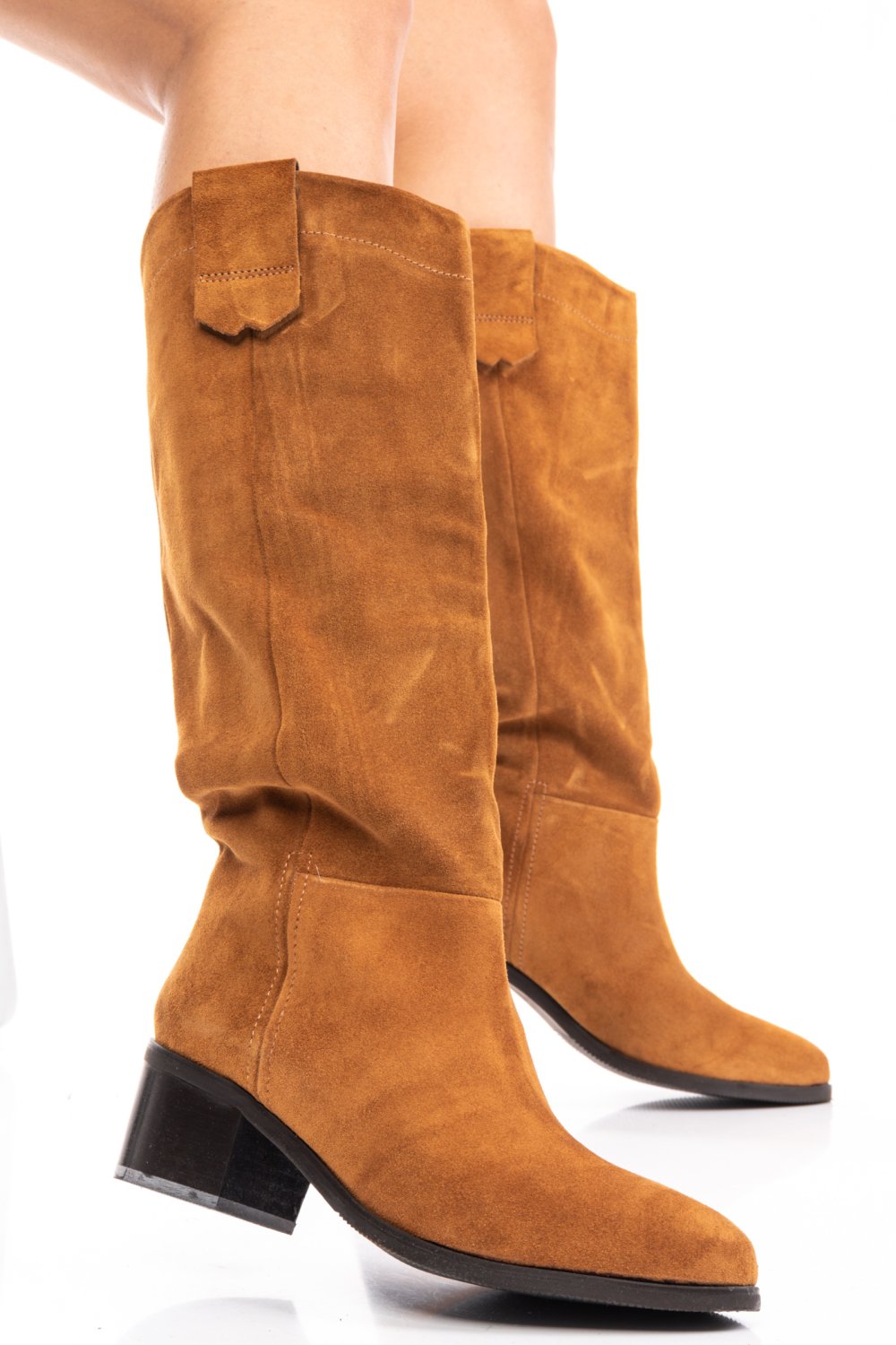 CIZME MARO PIELE NATURALA INTOARSA CS77ALZ-W