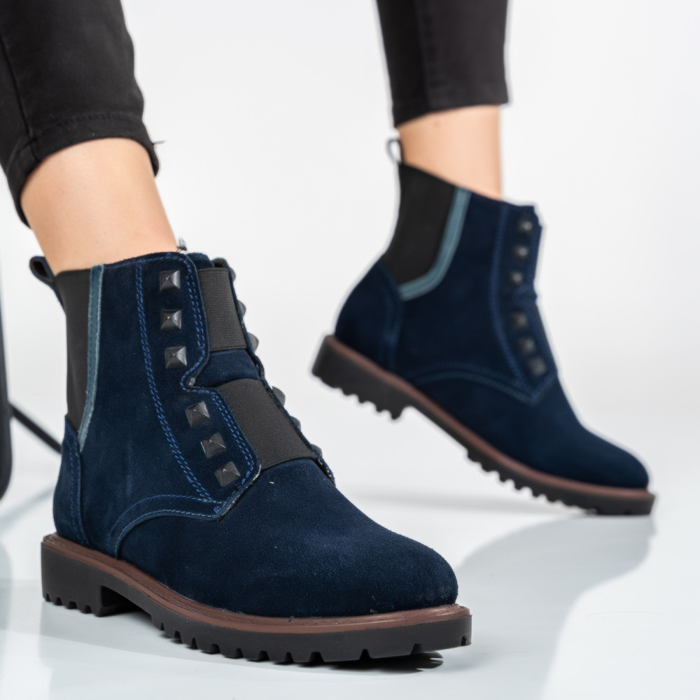 GHETE BLEUMARIN PIELE NATURALA INTOARSA 8S77785