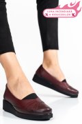 PANTOFI BORDO PIELE NATURALA 4PC25