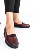 PANTOFI BORDO PIELE NATURALA 4PC25