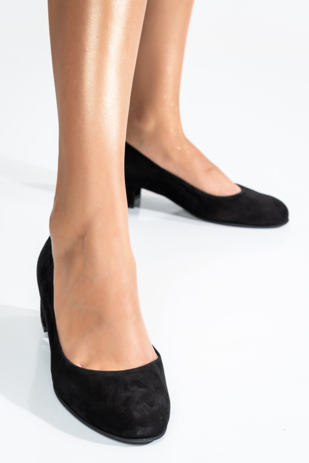 PANTOFI NEGRI PIELE NATURALA INTOARSA 3S77480