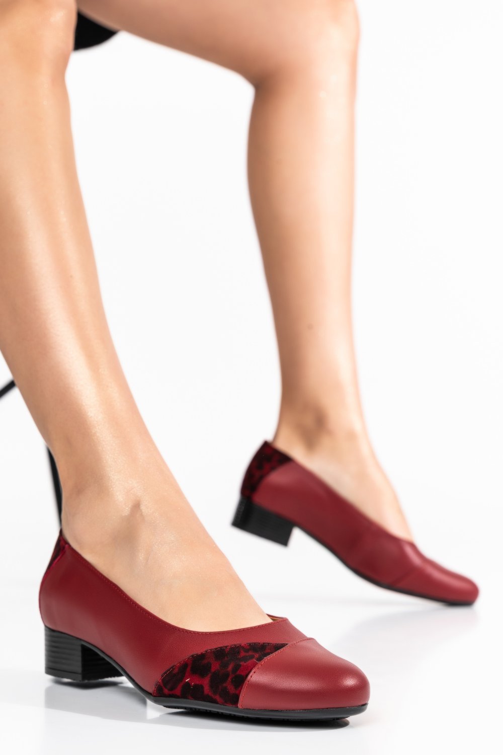 PANTOFI VISINII PIELE NATURALA 1S77210