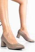 PANTOFI GRI PIELE NATURALA APC100