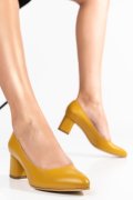 PANTOFI MUSTAR PIELE NATURALA APC100