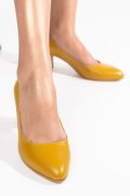 PANTOFI MUSTAR PIELE NATURALA APC100