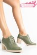 Botine olive talpa bej piele naturala 0pc17