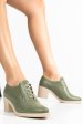 Botine olive talpa bej piele naturala 0pc17