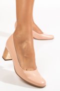 PANTOFI DAMA GUBAN PIELE NATURALA ROZ AURIU 3S77475