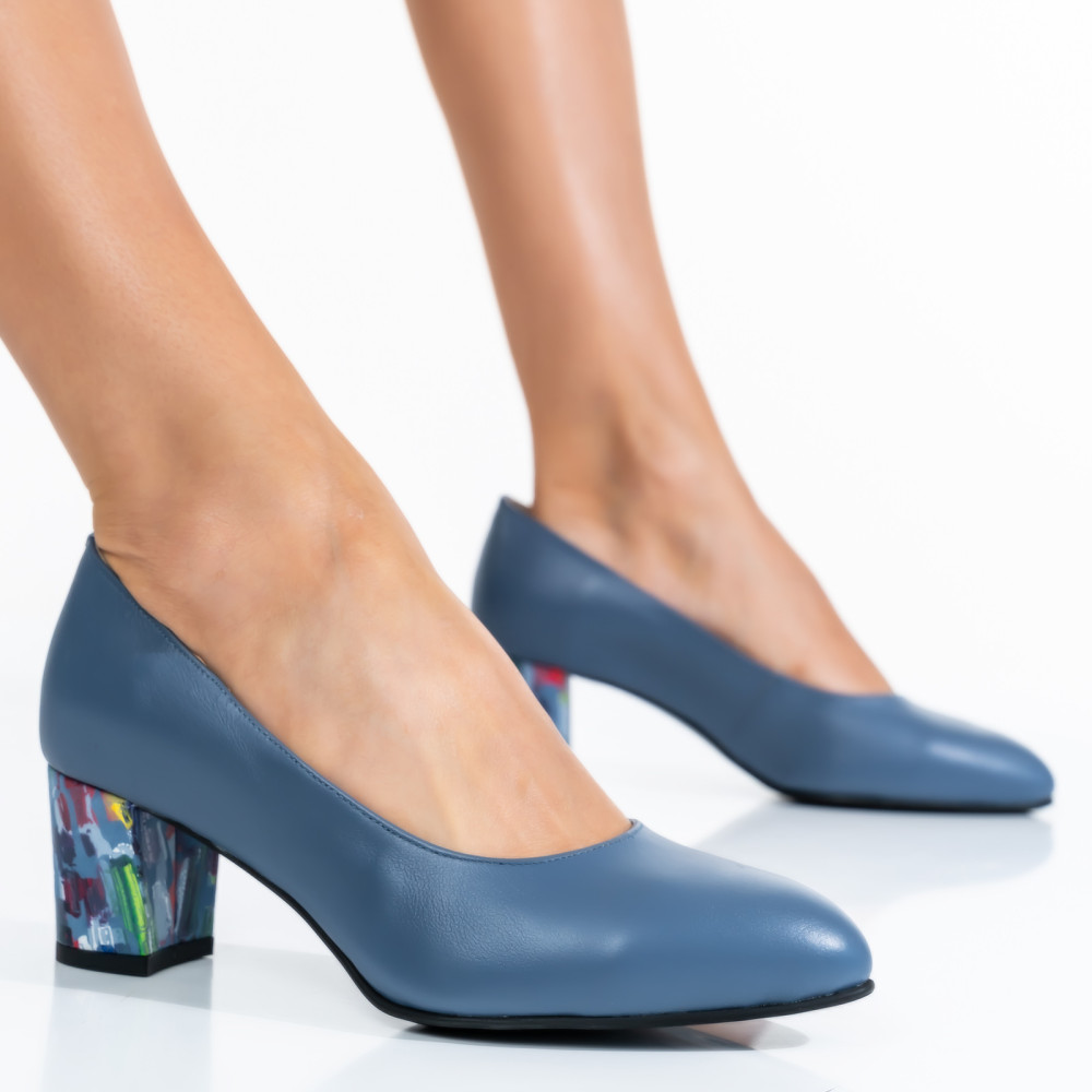 PANTOFI ALBASTRU PICASSO PIELE NATURALA 1S77500